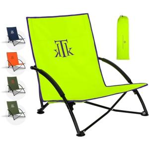 kTk KONTIKI Silla Playa Plegable Premium Ligera 2,7 kg con…