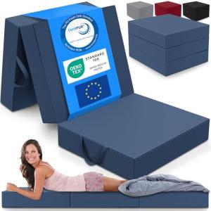 ELONEO Colchón Plegable, colchón para Invitados, colchón Pl…
