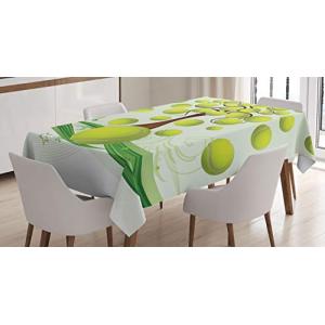 ABAKUHAUS Tenis Mantele, Patrón de Las Pelotas de Tenis, Re…
