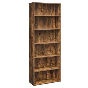 VASAGLE Librería de 6 Niveles, Estantería de Libros, Organi…