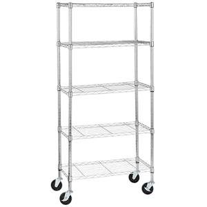 Amazon Basics Unidad de almacenamiento mediana de 5 baldas…