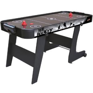 DEVESSPORT Air Hockey Black City | Mesa de Hockey Plegable…