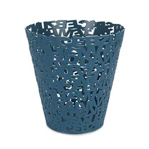 Balvi Papelera Letters Color Azul Papelera Original de dise…
