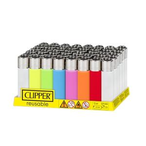 Clipper - Juego de 48 Mecheros Reusables en Colores Variado…