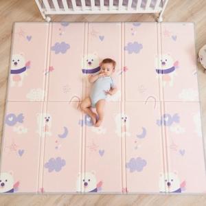 Alfombra Bebe Acolchada Plegable 150x180x1cm- Gimnasio Bebe…