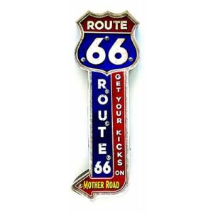 DiiliHiiri Cartel Route 66 Vintage – Letrero Metálico Ruta…