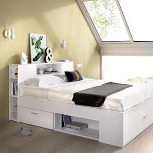 DEKIT GRUPO RIMOBEL LANKA - Cama de matrimonio con almacena…