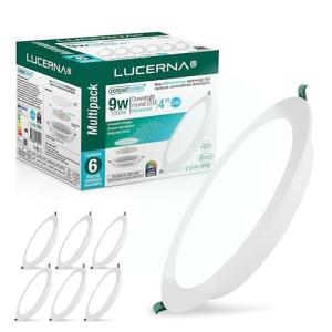 LUCERNA Downlight led techo empotrable 9W - Focos LED inter…