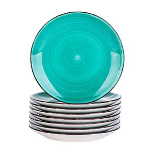vancasso Serie Bella Platos de Postre 8 Piezas, Juego de Pl…