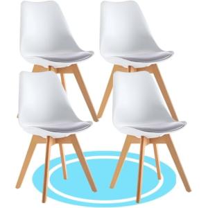 Dekohome Sillas de Comedor, Sillas de Cocina Nórdicas con A…