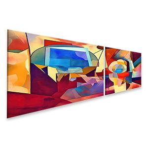 islandburner cuadro sobre lienzo colorido fondo abstracto f…