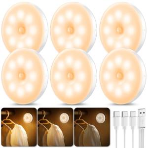 Daphomeu Dimmable - Luz nocturna con sensor de movimiento U…