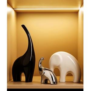 GZDDYUMYJX Elefantes Decoracion Figuras, Estatua Moderna de…