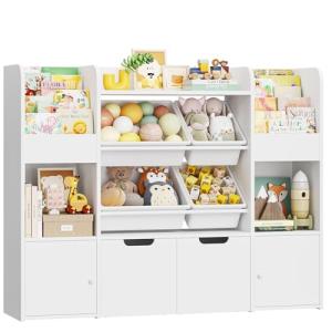 FOREHILL Mueble Juguetes Organizador, Mueble Almacenaje Jug…