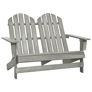 MOONAIRY Otomana Adirondack de jardín 2 plazas, Sillas Jard…