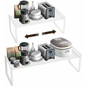 Taotigzu Estantería de Cocina Extensible y Apilable, Estant…