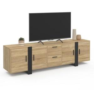 IDMarket Phoenix - Mueble TV 180 cm 4 puertas   2 cajones m…