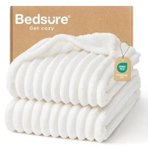 Bedsure Manta Suave y Esponjosa, Manta de Forro Polar, Mant…