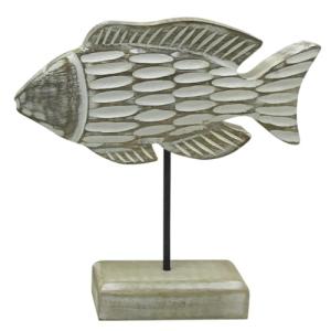 BY SIGRIS Origen Home Decor Pez De Madera Marinero Figura d…