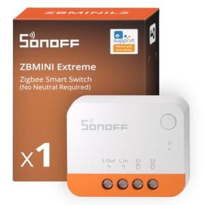 SONOFF Zigbee Interruptor Inteligente, No se Requiere Neutr…