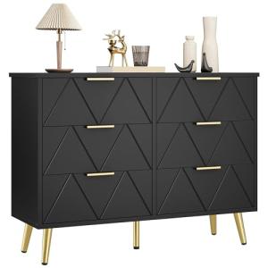 YITAHOME Cómoda para Dormitorio, contemporánea de 6 cajones…