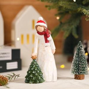 Alupssuc Figuras de Resina Árbol de Navidad, Mejores Amigos…