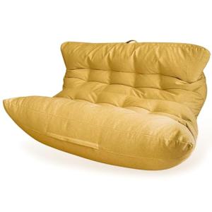 Aiire Puff Salon Doble XXL – Puf Gigante para 2 Personas co…