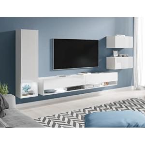 PIASKI Conjunto de Muebles de salón Amadeo, iluminación LED…