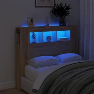 Willood Cabecero con LED, Cabecera con Almacenaje, Cabezal…