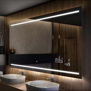 A ARTFORMA Espejo de Baño con Iluminación LED - 160x50 - Lu…