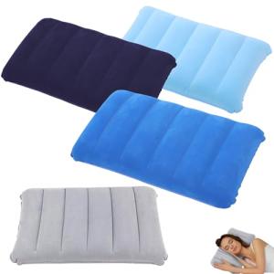 Baieye Juego de 4 Almohada Hinchable,30x47cm Almohada Viaje…