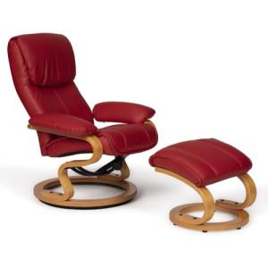  Mueblesss Sillón reclinable con reposapiés y Estructura de…