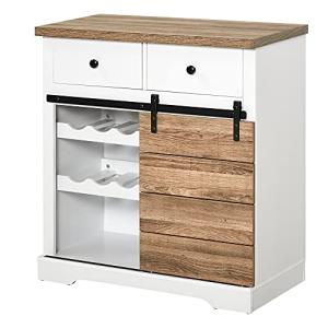 HOMCOM Aparador Armario de Cocina Aparador de Cocina Mueble…