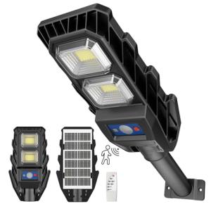 JESLED 60W LED farola solar con mando a distancia para uso…