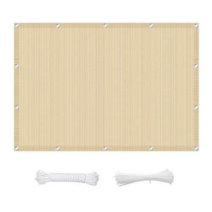 Toldo Vela de Sombra Rectangular 1.4 x 3.6 m Resistente al…