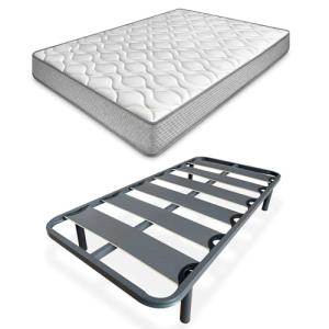 amuéblate online - Cama Completa con Colchón Carla Reversib…