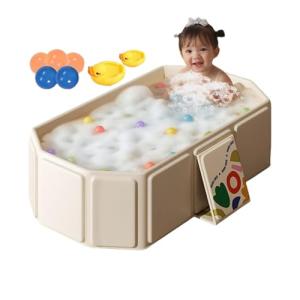 Bañera plegable, bañera portátil para niños,Gran bañera ple…