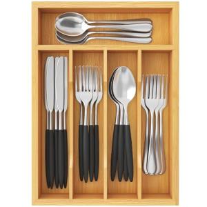 Lifewit Bandeja para Cubiertos, Organizador Cajones de Cube…