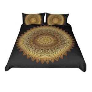 Chickwin Juego de Ropa de Cama 3D, Bohemian Exotic Boho 3 P…