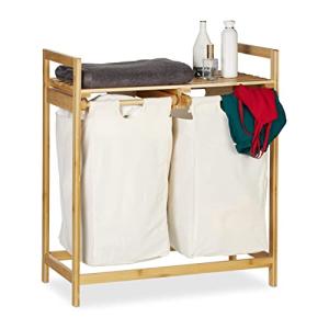 Relaxdays Centro para la colada, Separador de ropa sucia, D…