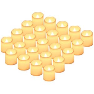 24 Velas LED sin llama, velas de batería sin llama, lámpara…