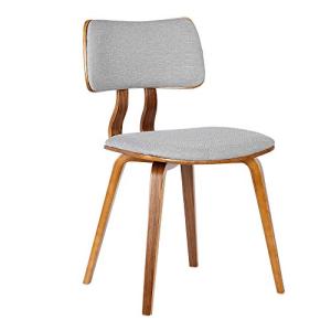 Armen Living LCJASIWAGRAY Jaguar - Silla de Comedor (Tela G…
