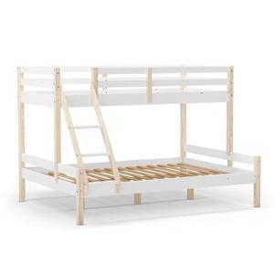 HABITMOBEL LITERA Cama Doble Summer 90/140X190 Blanco/Cera…