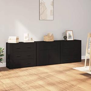 MOONAIRY Aparadores 3 Piezas, Aparadores para Salon, Mueble…