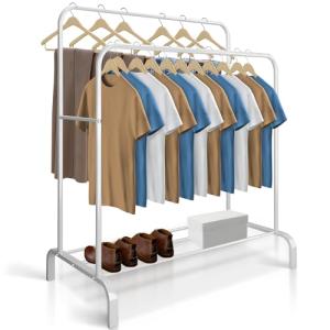 JUPPLIES Burro Ropa Resistente – Perchero Burro Doble con S…