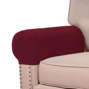 Juego de 2/4 fundas para reposabrazos elásticas para sillon…