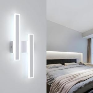 Comely Aplique LED de Pared Interior 32W 3600LM Blanco Lamp…