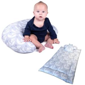 ZK ZuresKa Cojin de Lactancia y Cambiador Bebe Impermeable.…