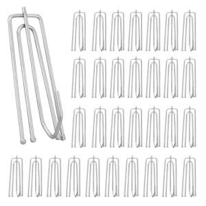 32 Piezas Ganchos para Cortinas Plisada de Acero Inoxidable…