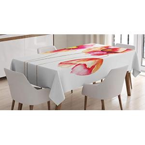 ABAKUHAUS Amapola Mantele, Amapolas en Flor, Resistente al…